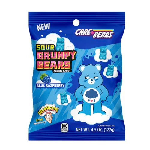 Warheads Sour Grumpy Bears Gummy Candy 127g