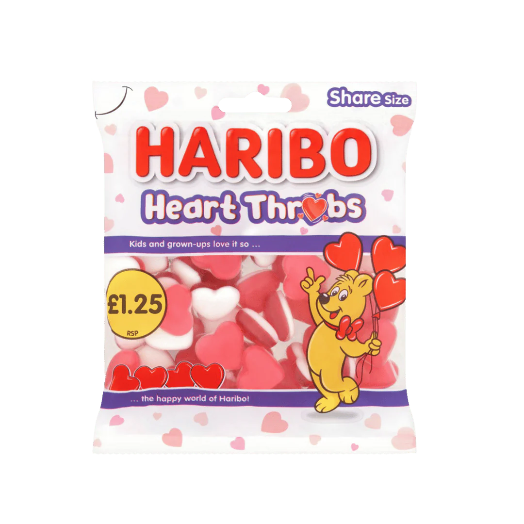 Haribo Heart Throbs 140g