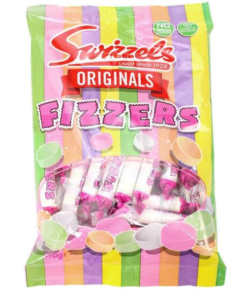UK Swizzels Originals Fizzers 120g