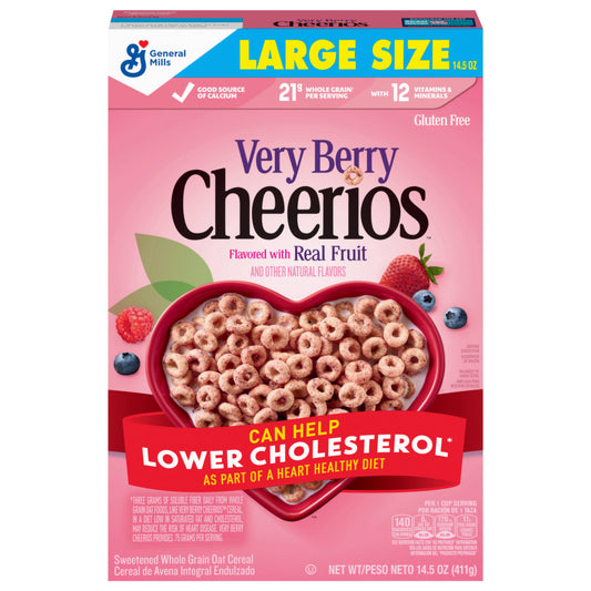 Cheerios Very Berry Cereal