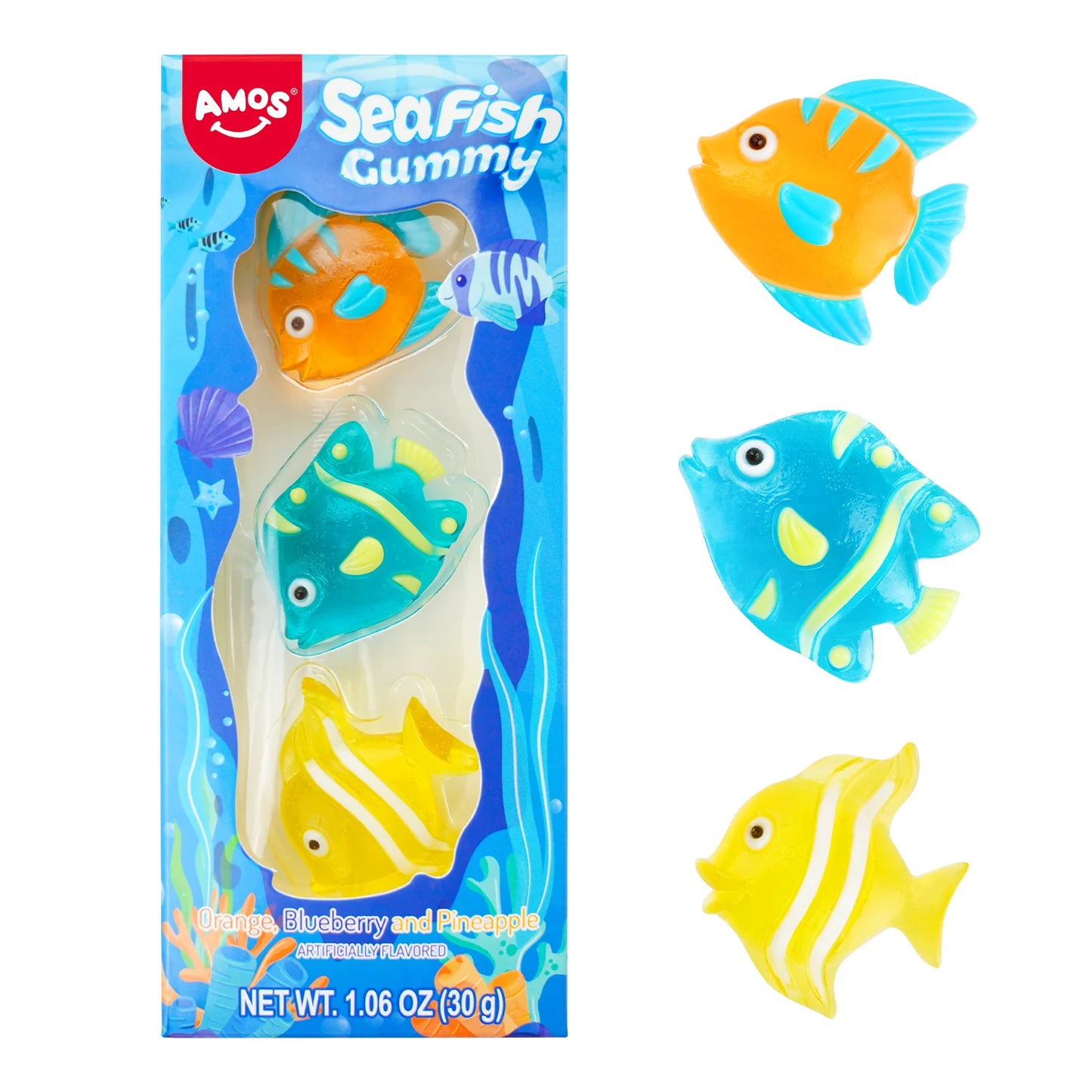 AMOS Sea Fish Gummy 30g
