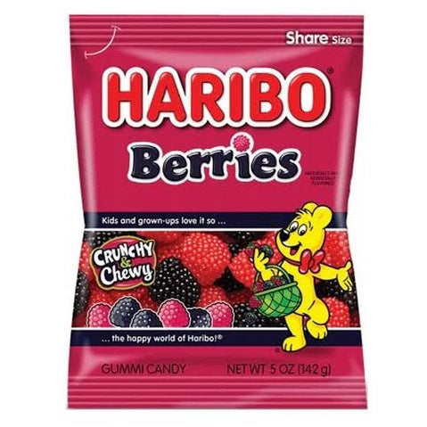 US Haribo Berries Bag 142g
