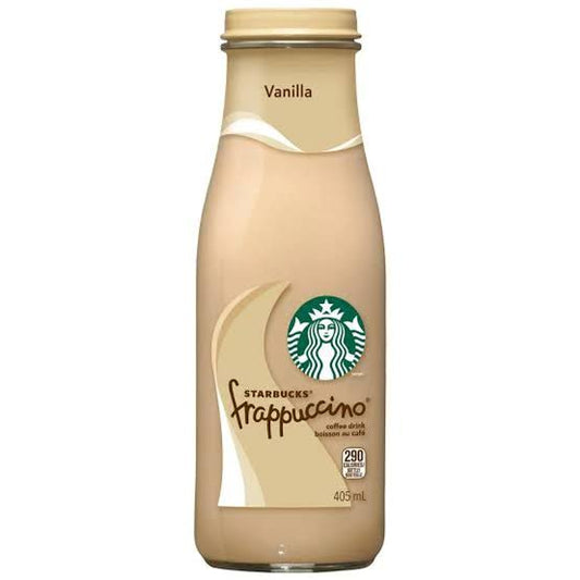 Starbucks Frappuccino Vanilla Chilled Coffee Drink 405ml