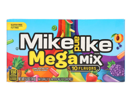 US Mike & Ike Mega Mix 10 Flavors 120g