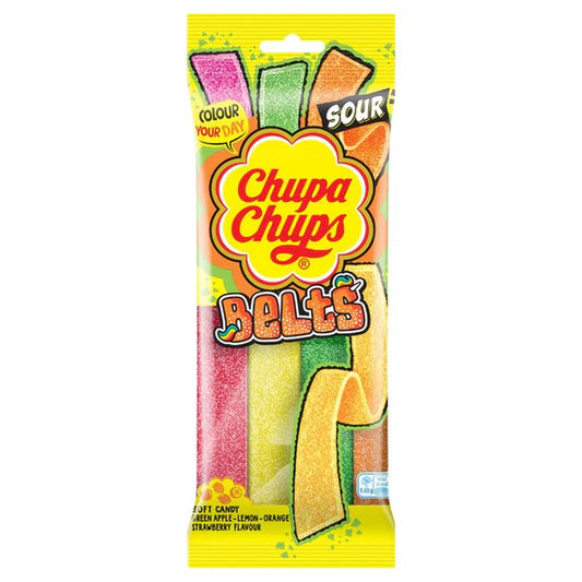 Chupa Chups Sour Mix Belts 90g