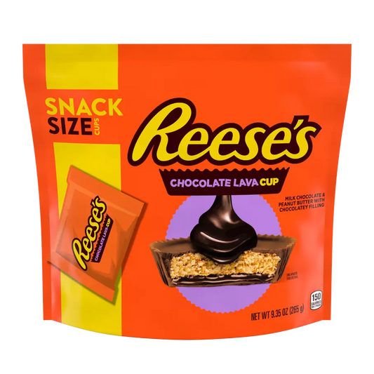 US Reese’s Chocolate Lava Snack Size Cups 265g