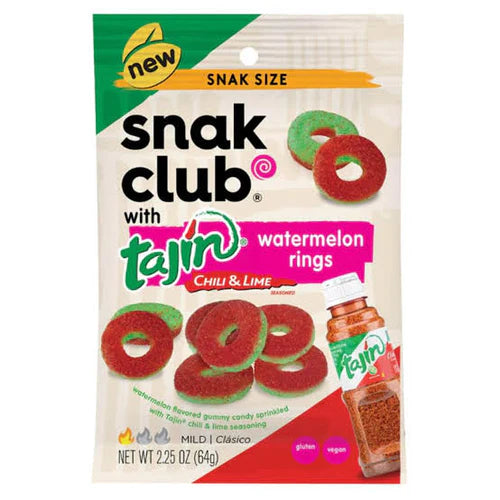 Snak Club Tajin Watermelon Rings 64g