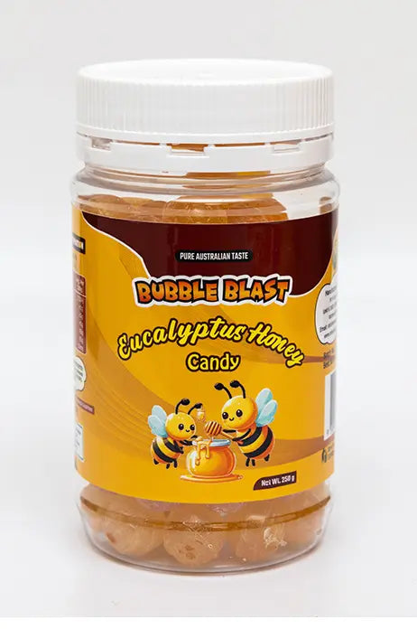 Bubble Blast Eucalyptus Honey Candy 250g