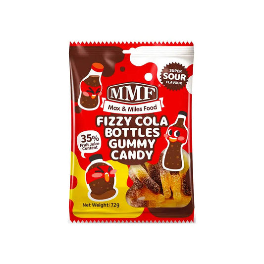MMF Fizzy Cola Bottles Gummy Candy 72g
