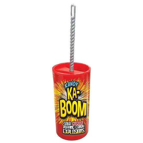 Kandy Ka-Boom Sour Cherry Popping Candy Explosions .56 Oz