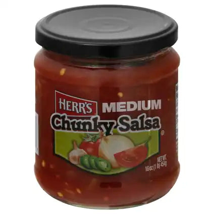 US Herr’s Medium Chunky Salsa 454g