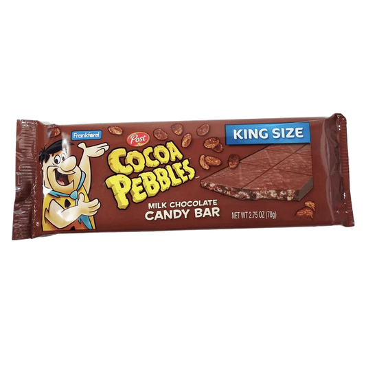 Cocoa Pebbles Milk Chocolate Candy Bar King Size 78g
