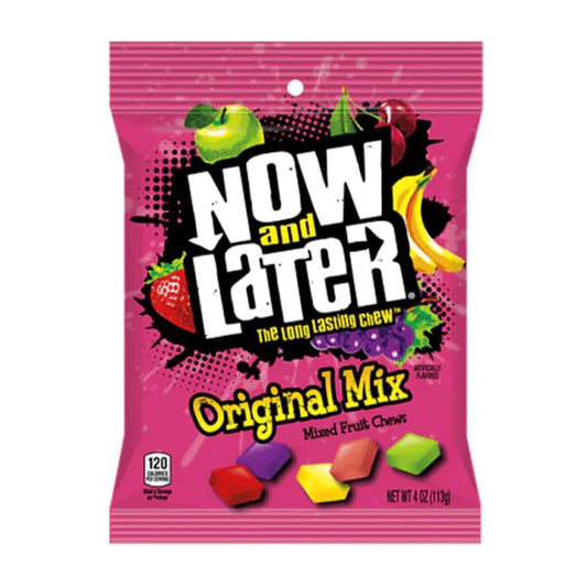 Now And Later Original Mix Mixed Fruit Chews 113g