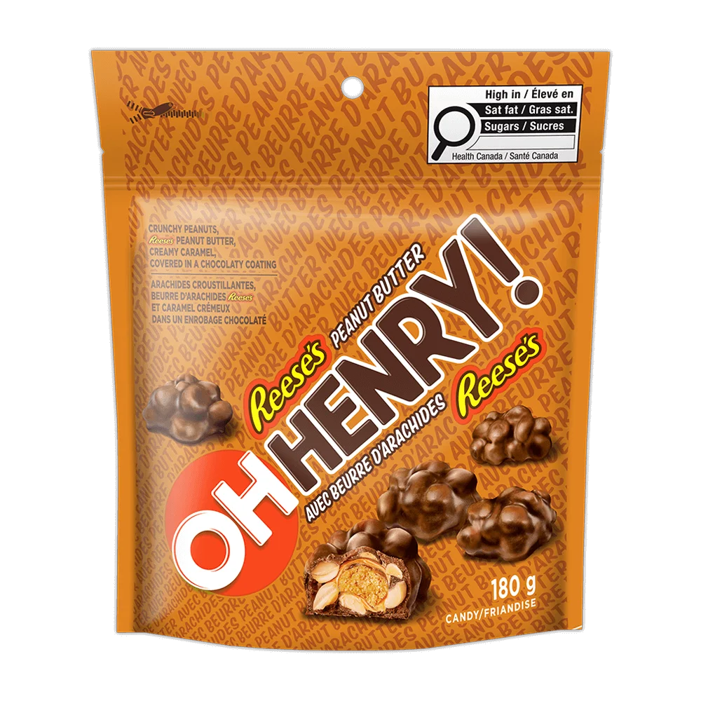 Reese’s Peanut Butter Oh Henry 180g