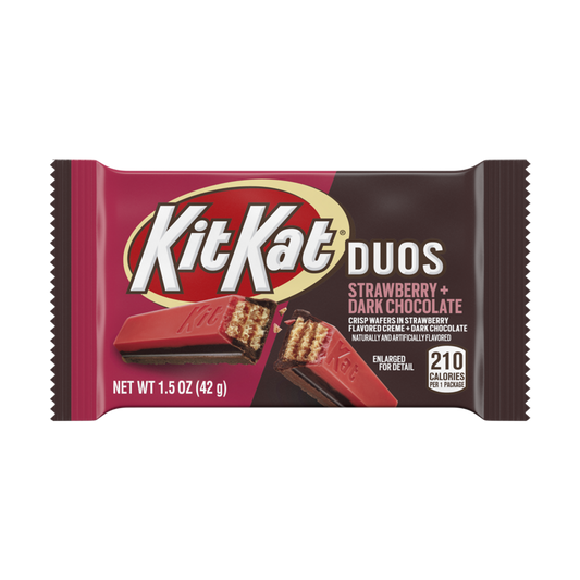 Kitkat Duos Strawberry + Dark Chocolate 42g
