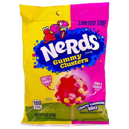 Nerds Cherry Lemonade Blitz Gummy Clusters 141g