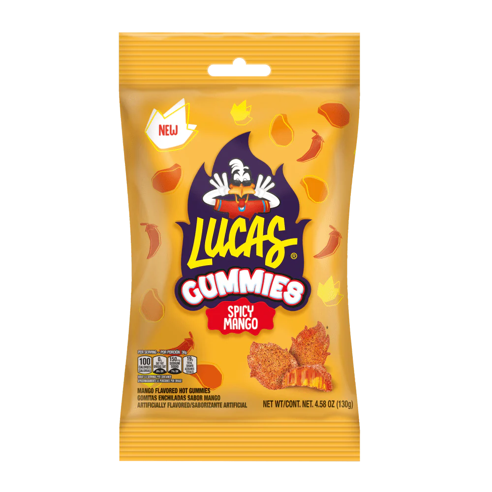 Lucas Spicy Mango Gummies 130g