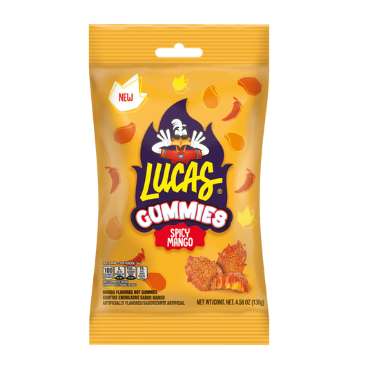Lucas Spicy Mango Gummies 130g