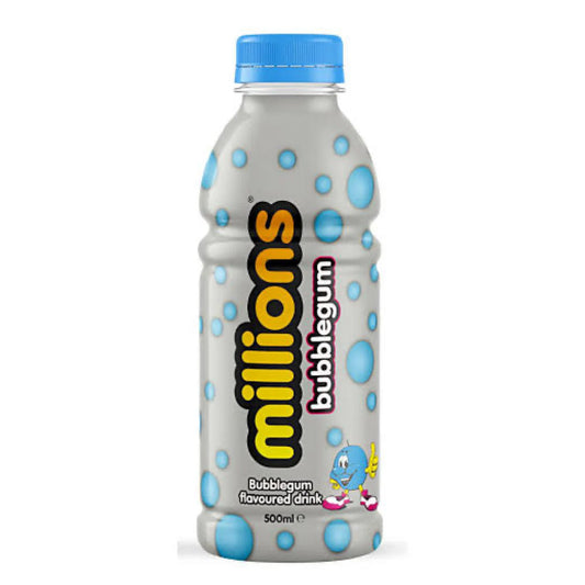 Millions Bubblegum Flavoured Drink 500ml
