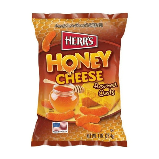 HERR’S Honey Cheese Curls 28g