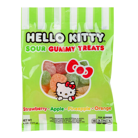 US Hello Kitty Sour Gummy Treats 142g