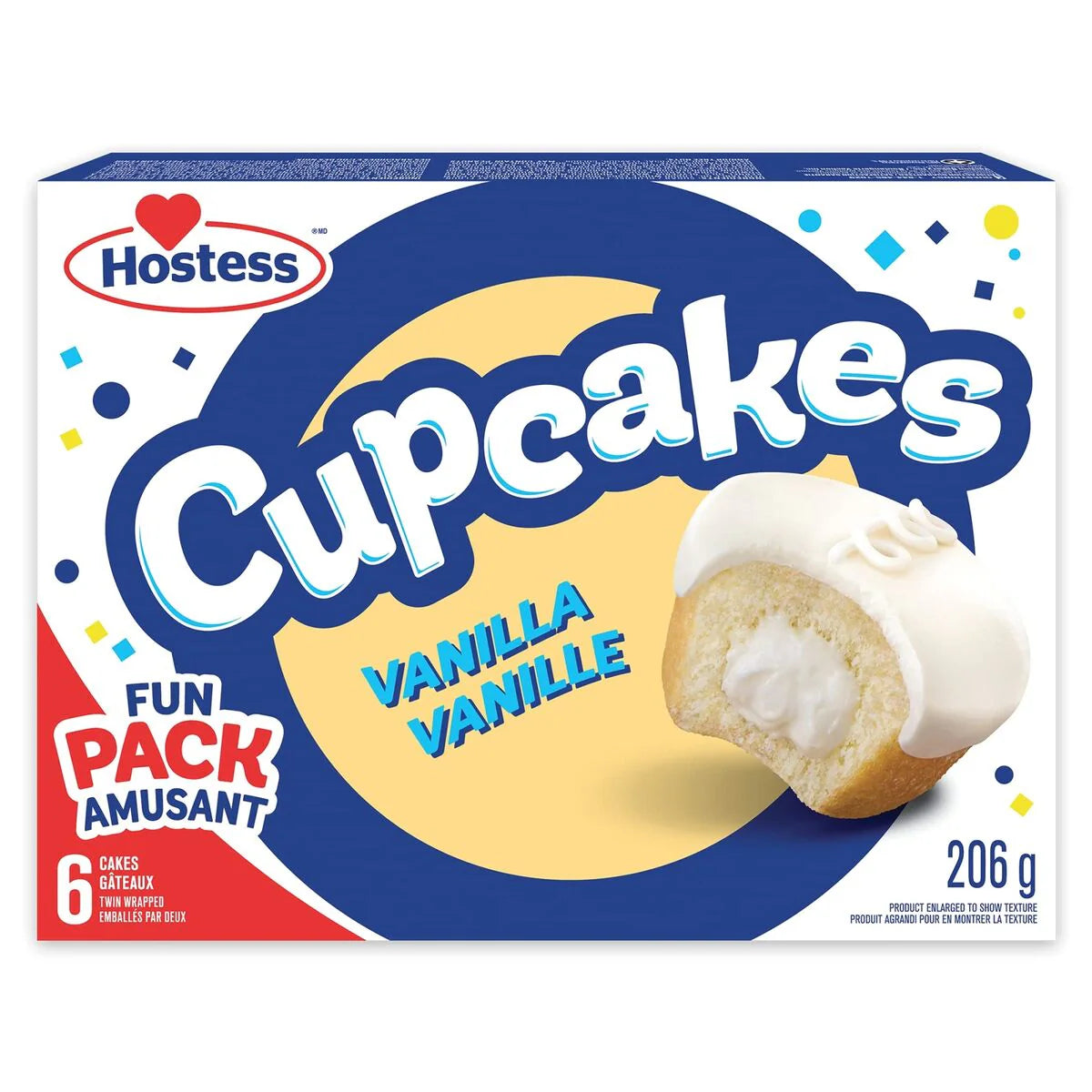 Hostess Cupcakes Vanilla Vanille