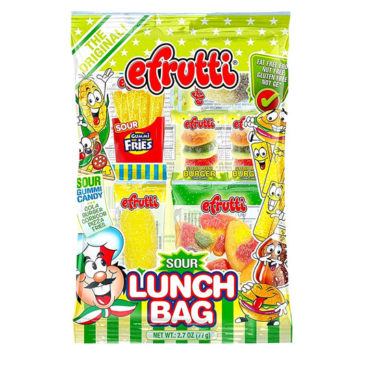 Efrutti Sour Lunch Bag 77g
