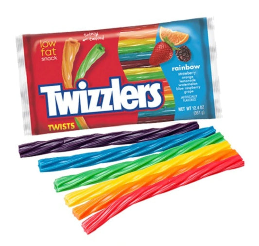 Twizzlers Twists Rainbow 12.4 Oz