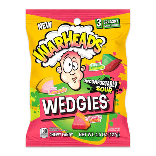 Warheads Uncomfortably Sour Wedgies 127g