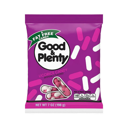 US Good & Plenty Liqorice Candy 198g