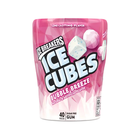Ice Breakers Ice Cubes Bubble Breeze 40 Pieces