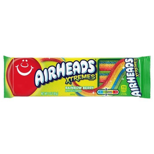 Airheads Xtremes Candy Rainbow Berry 3Oz