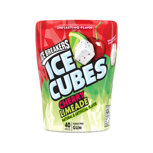 Ice Breakers Ice Cubes Cherry Limeade 40 Pieces
