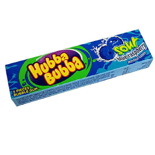 US Hubba Bubba Sour Blue Raspberry