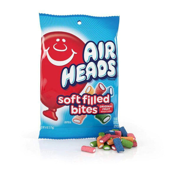 Air Heads Soft Filled Bites Original Fruit 170g
