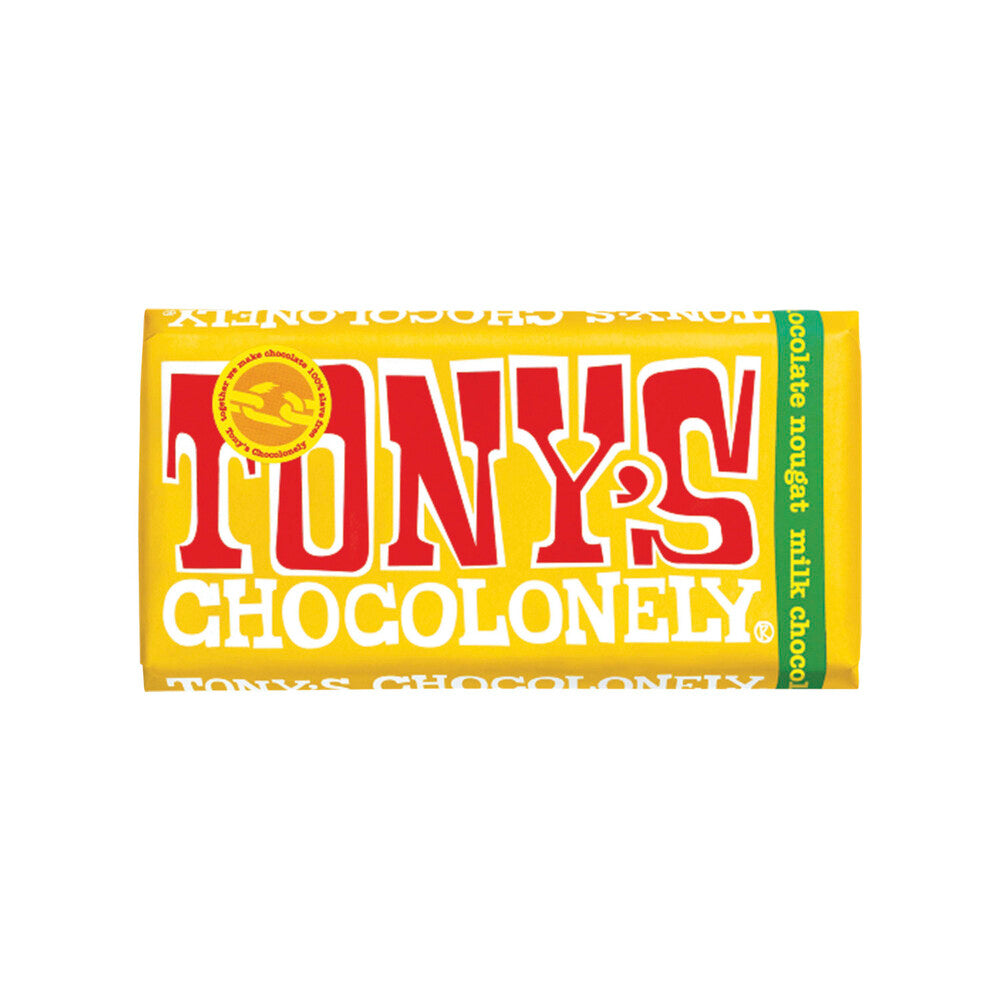 Tony’s Chocolonely Honey Almond Nougat 180g (BBD:- 2May,2025)