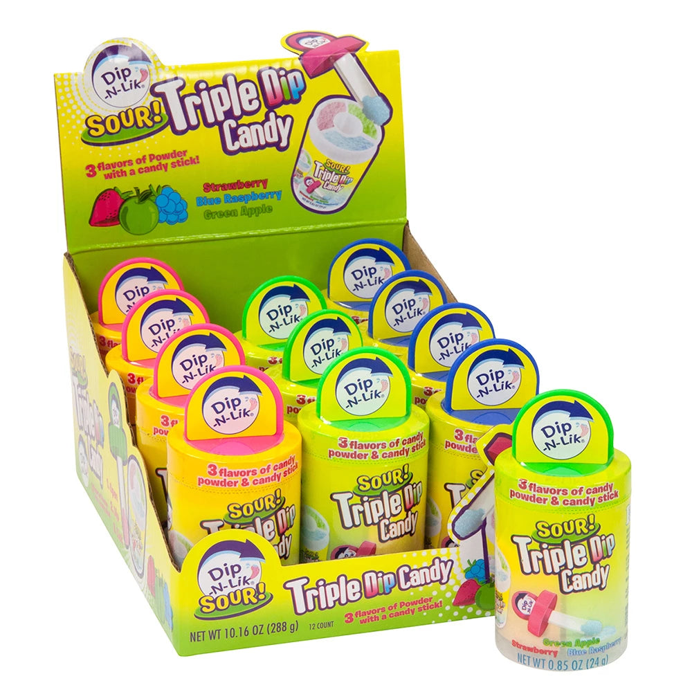Sour Triple Dip Candy 0.85 Oz