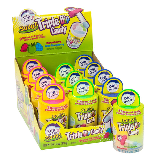 Sour Triple Dip Candy 0.85 Oz