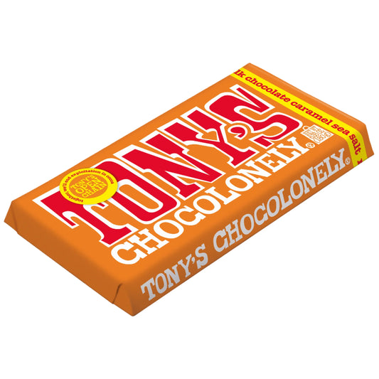 Tony’s Chocolonely Milk Caramel Sea Salt 180g