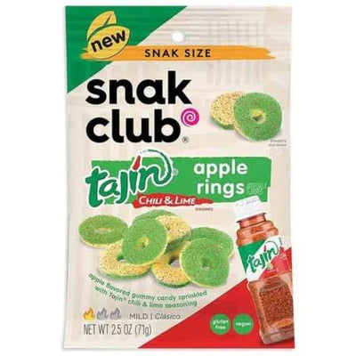 Snak Club Tajin Apple Rings 64g