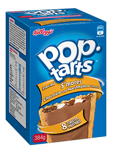 Kellogg’s Pop tarts frosted S’mores Chocolate & Marshmallow flavour 384g