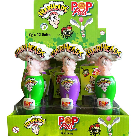 Warheads Pop Pals Sour Fruit 8g
