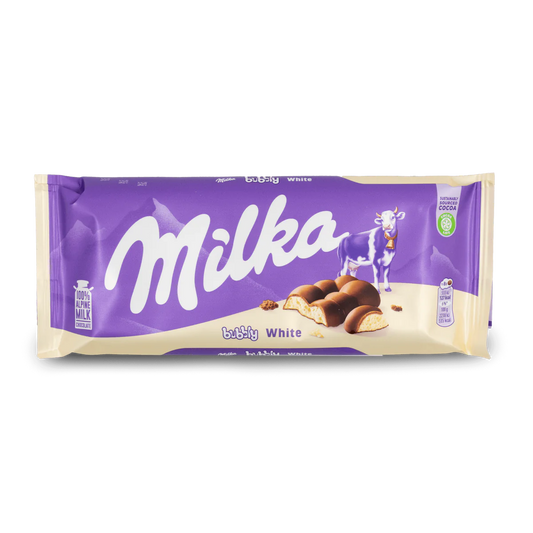 Milka Bubbly White 95g