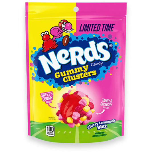 Nerds Cherry Lemonade Blitz Gummy Clusters 141g