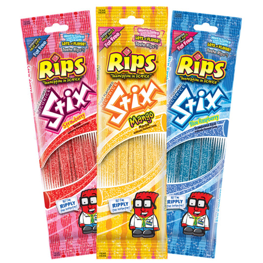 Rips Licorice Stix Mango 1.76Oz