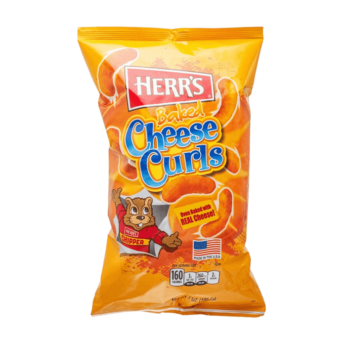 Herr's Baked Cheese Curls 184g