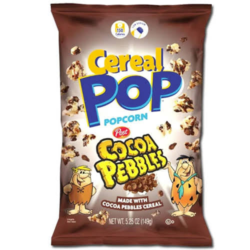 Cereal Pop Popcorn Cocoa Pebbles 149g