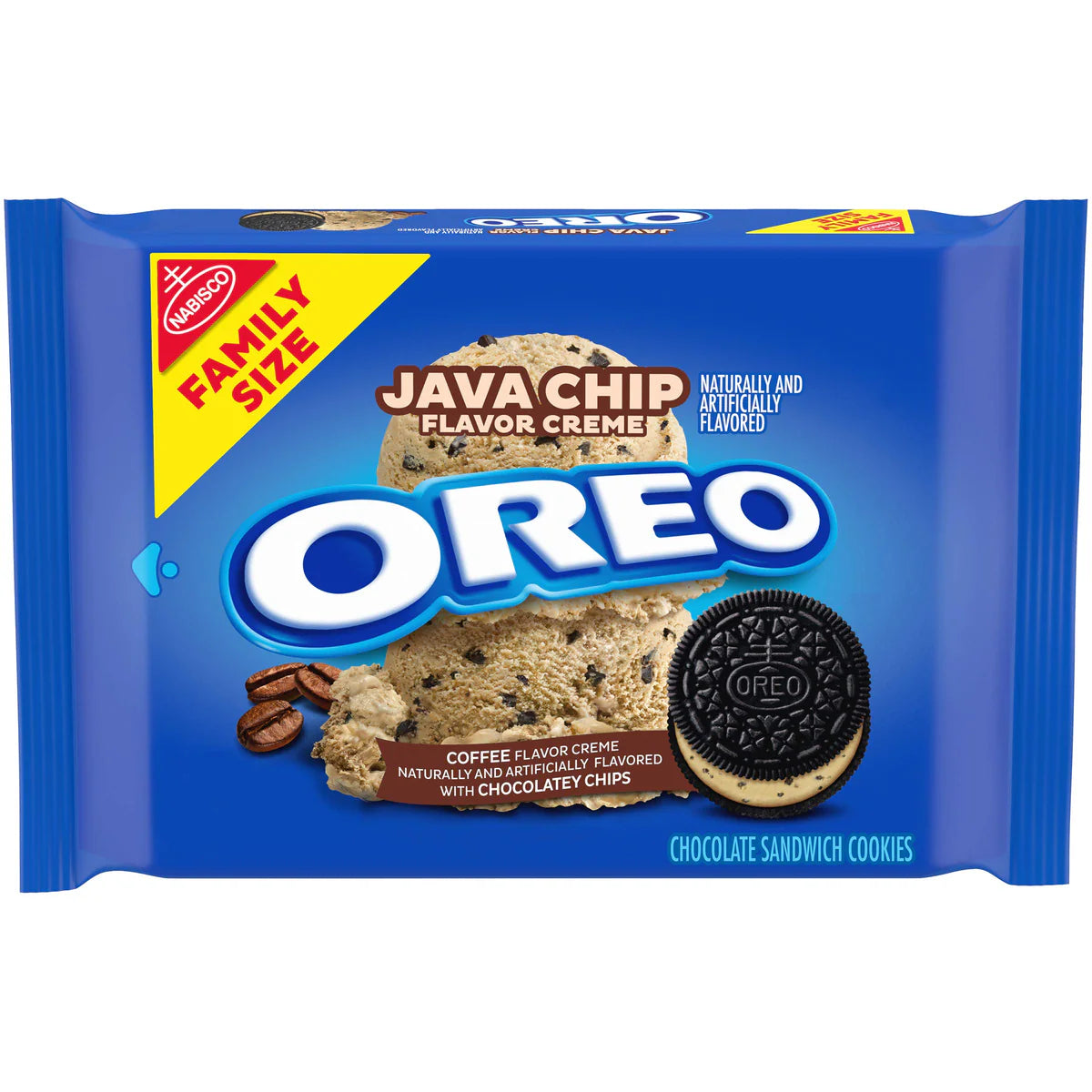 Oreo Java Chip Flavour Creme Family Size 482g – Candyverse