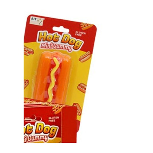 Mini Gummy Hot Dog 45g single retail item