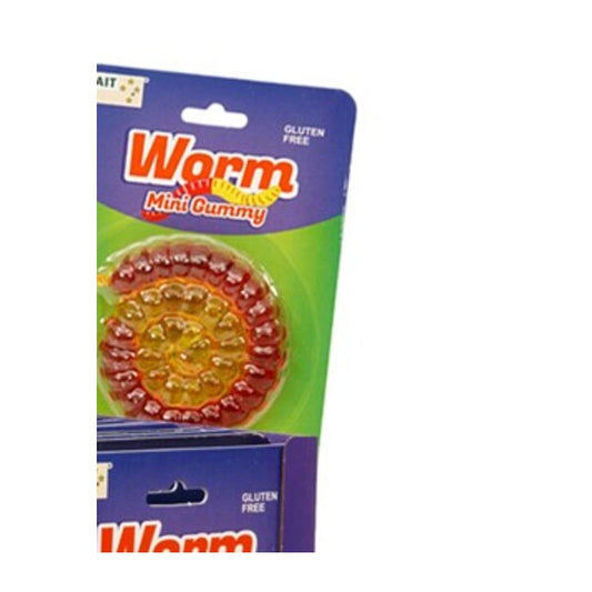 Mini Gummy Worm 45g single retail item